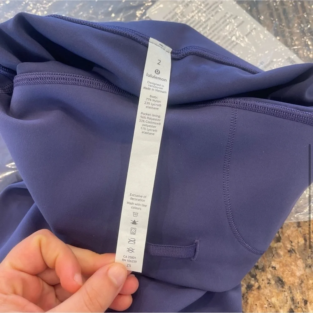 NWT Lululemon Wunder Train High Rise Short 8